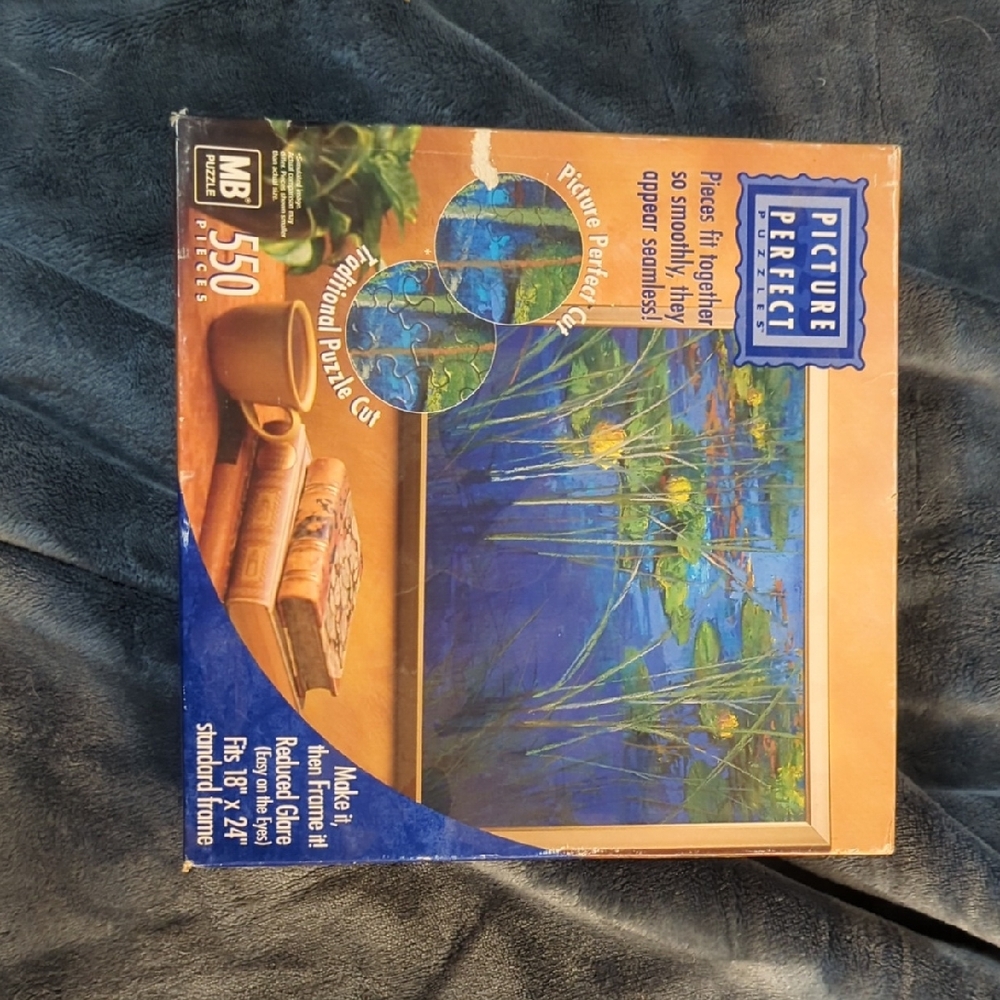500-Piece Puzzle - Blue and Green